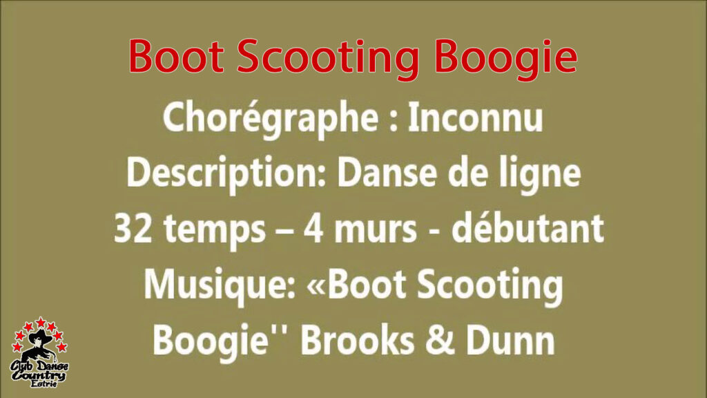 Boot Scooting Boogie