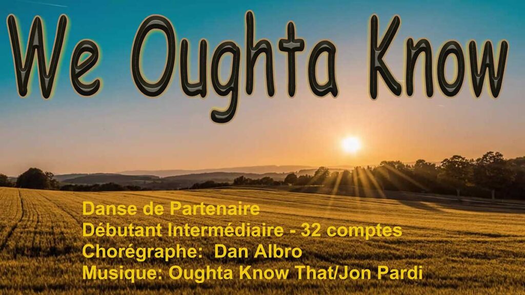 We Oughta Know